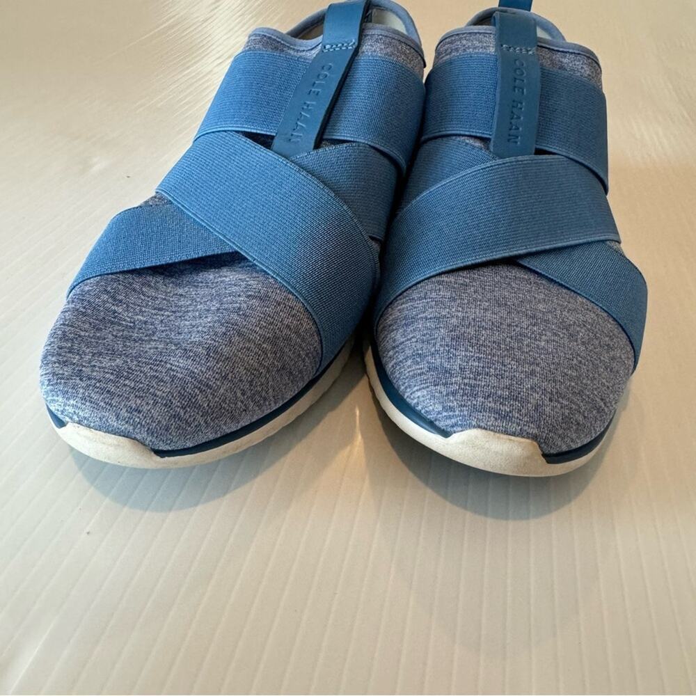 Cole Haan Studiogrand cross cross sneaker trainer blue size 6.5 - Picture 8 of 10